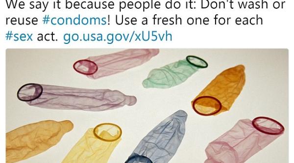 mesaj incredibil despre prezervative pe twitter