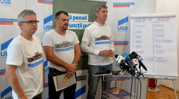 fara penali in functii publice usr caravana pentru strangerea semnaturilor