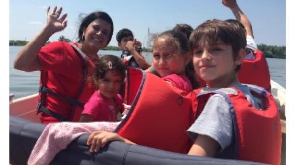 delta dunarii vizitata de 43 de copii din sistemul de protec ie al dgaspc sector 4