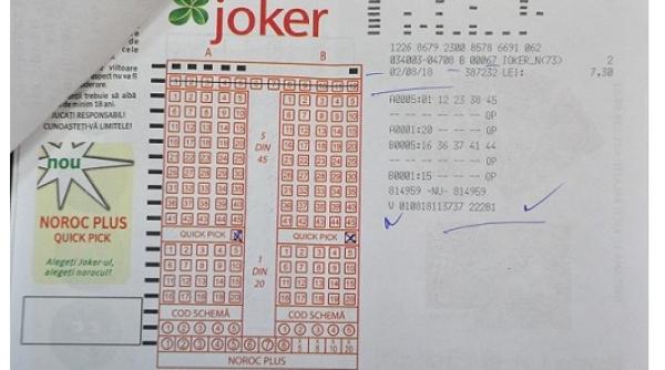 loto premiul de 4 45 milioane euro de la joker a fost ridicat