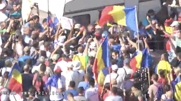 protest 10 august miting diaspora galeriile spre pia a victoriei