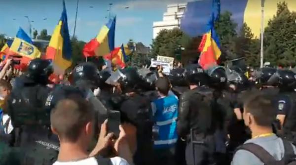 protest diaspora 10 august imagini de la violen ele din pia a video