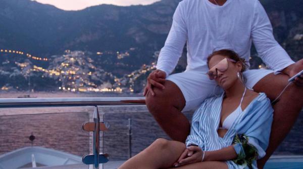 jennifer lopez vacan a romantica in capri