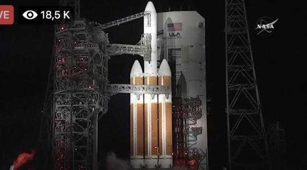 nasa lansare parker solar probe live