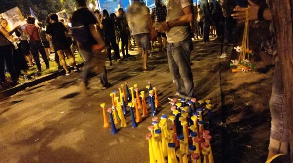 proteste in pia a victoriei 14 august 2018