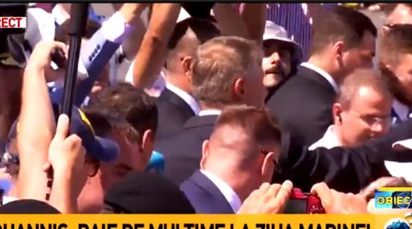 iohannis baie de mul ime la ziua marinei