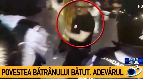 doctorul pa nic batut in pia a victoriei video de la protest