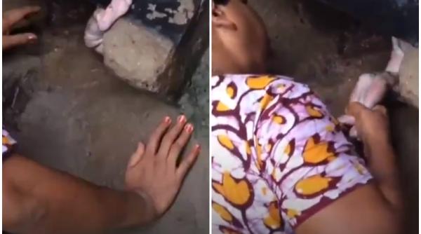 bebelu salvat dintr un canal moment emo ionant