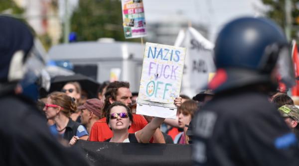 berlin rudolf hess proteste la comemorarea liderului nazist