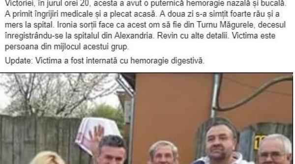 dosar penal moarte suspecta in cazul protestatarului decedat la alexandria