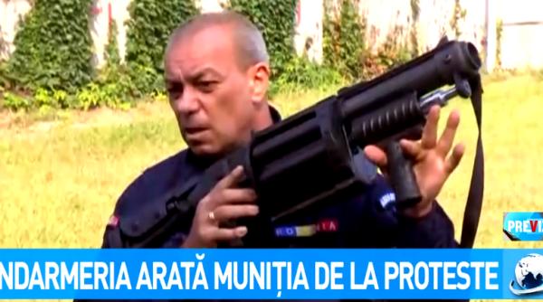 jandarmeria romana muni ia folosita la protest concentratia de gaz este