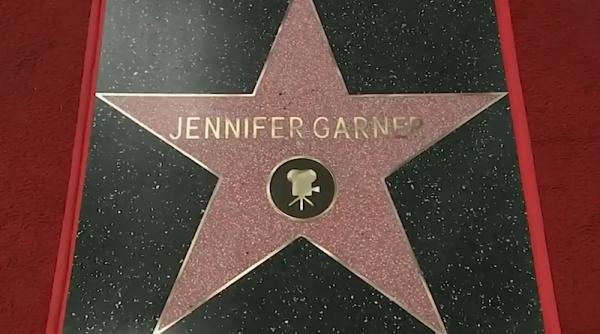jennifer garner stea pe walk of fame hollywood