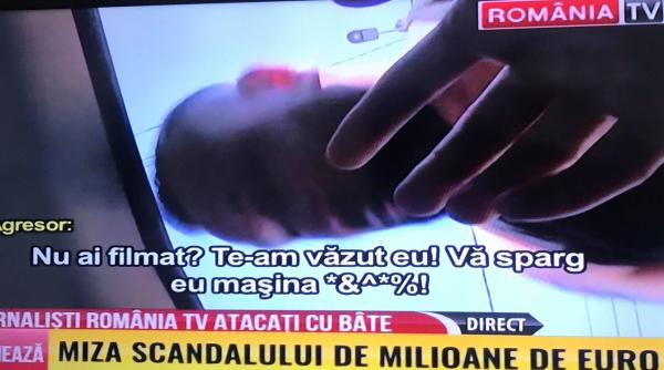 jurnali ti romania tv lovi i i urmari i in timp ce realizau un reportaj in andarei
