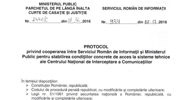 protocol sri pg marincea sri au existat doua protocoale