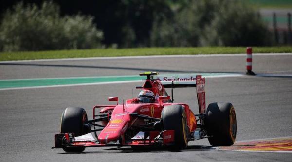 f1 kimi raikkonen a doua sesiune de antrenamente libere mp al belgiei