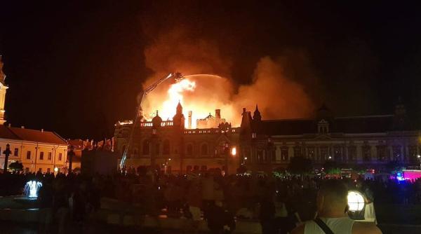 episcopia din oradea incendiu uria