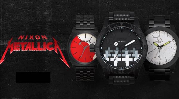 metallica lansare colectie speciala de ceasuri