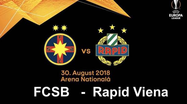 fcsb rapid viena rezultat final europa league