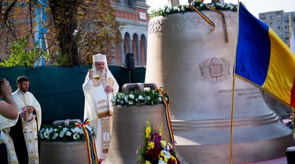 clopotele catedralei na ionale au fost sfin ite de patriarhul daniel