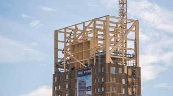 turnul mjosa record bloc turn din lemn in norvegia