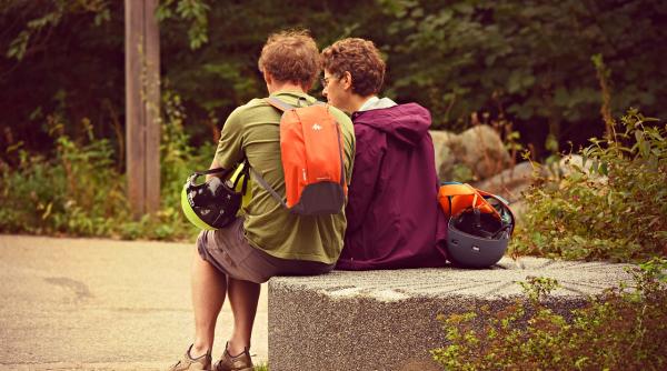 turisti urmariti de un urs jandarmii au intervenit