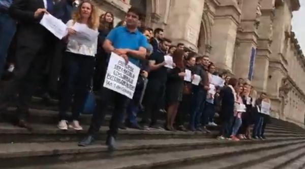 protest magistrati curtea de apel bucuresti