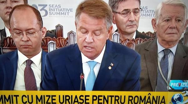 klaus iohannis discurs la summitul ini iativa celor trei mari