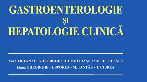 gastroenterologie i hepatologie clinica la editura medicala