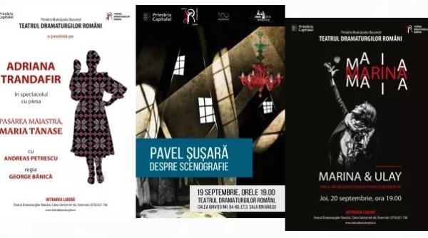 maia morgenstern adriana trandafir i marius bodochi zilele bucure tiului la teatrul dramaturgilor romani