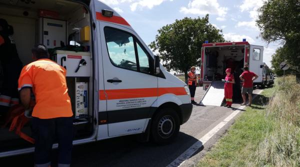 accident e85 doi morti si patru raniti in urma impactului