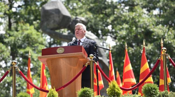 gjorge ivanov pre edintele macedoniei cere boicotul unui referendum