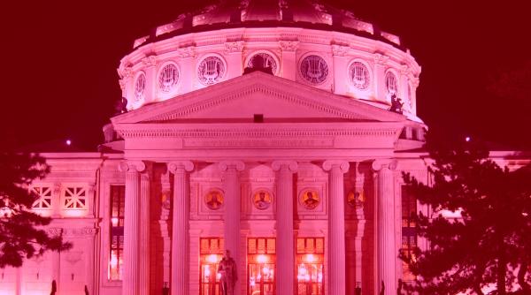 cancerul la san ateneul roman iluminat in roz pentru a 18 a oara