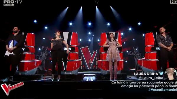 vocea romaniei  moment inedit  antrenorii s au ascuns dupa scaune  tu esti vocea romaniei