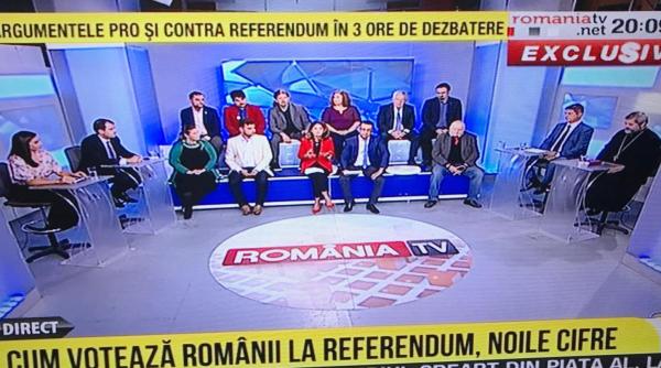 referendum dezbatere la rtv preot gest fata de tabara nu