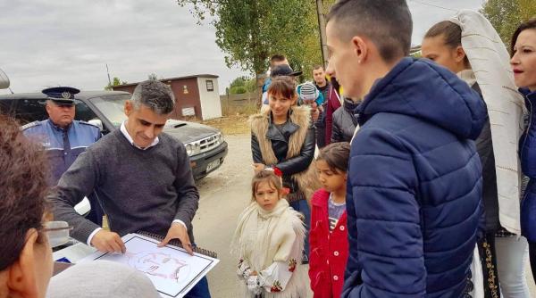 slatina eveniment umanitar organizat de un politist