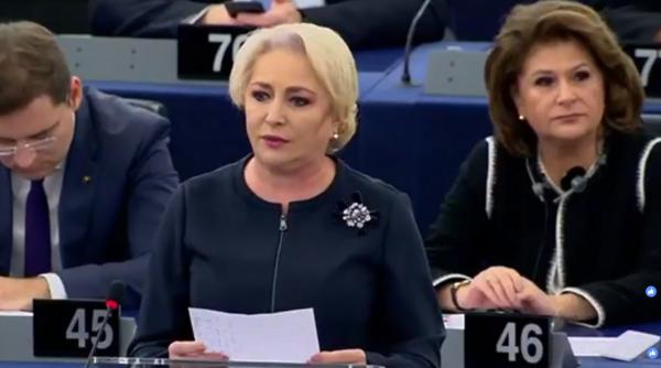 dezbateri la strasbourg dragnea mesaj pentru dancila