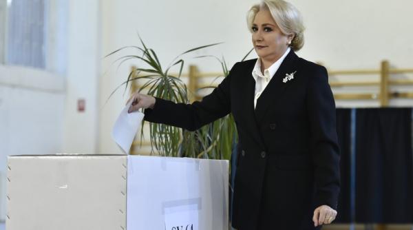 premierul dancila a venit la vot declaratii