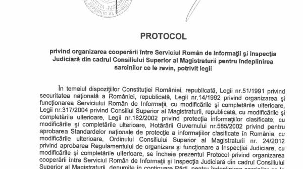 inspectia judiciara publica protocolul cu sri