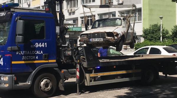 daniel baluta sectorul 4 demareaza campania de ridicare a masinilor abandonate
