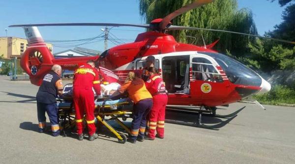 accident vaslui elicopter smurd solicitat doi copii raniti