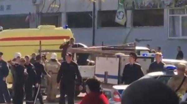 explozie la o scoala din crimeea cel putin 10 morti si zeci de raniti