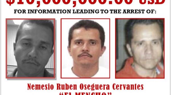 recompensa 10 milioane de dolari pentru arestarea unui sef de cartel mexican
