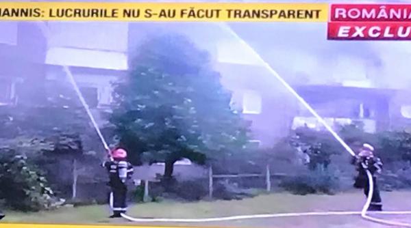 incendiu bloc cluj zeci de persoane evacuate de urgenta