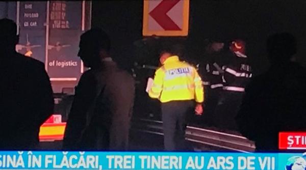 tineri arsi de vii scene terifiante pe soselele din romania