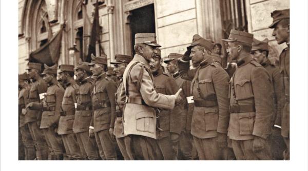 1916 un zid format din piepturile soldatilor nostri