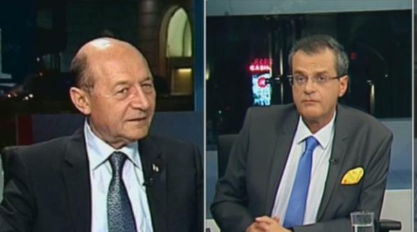 basescu sapunaru scandal la b1 tv impusca te omule in direct