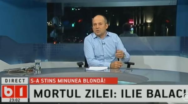 ilie balaci deces radu banciu asa l am perceput eu