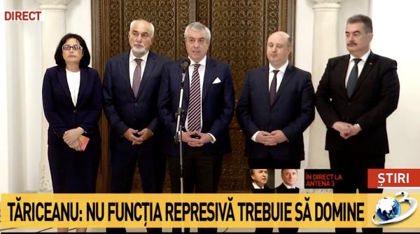 calin popescu tariceanu declaratii dupa consultarea cu klaus iohannis am un gust amar