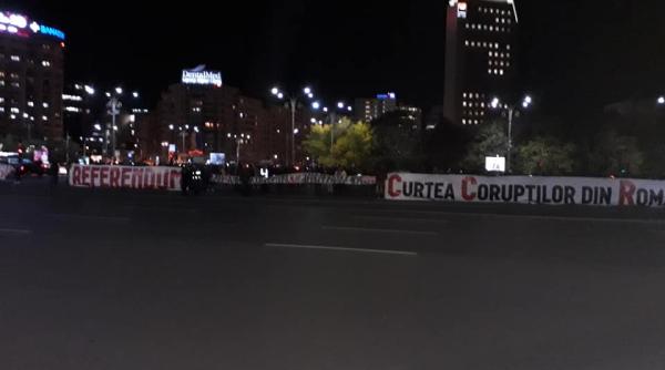 protest in piata victoriei pentru lazar video
