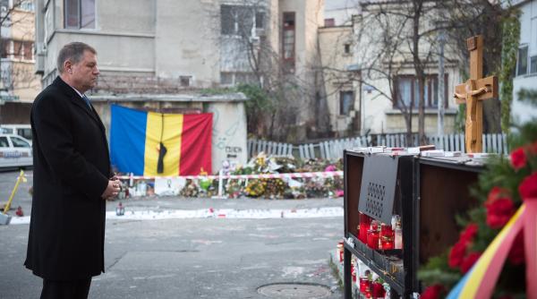 klaus iohannis la colectiv la trei ani de la tragedie